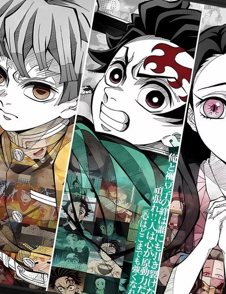 【預購】千鳥社《隊士百景 七隊員》鬼滅之刃裝飾畫 千鳥社《隊士百景 七隊員》鬼滅之刃裝飾畫