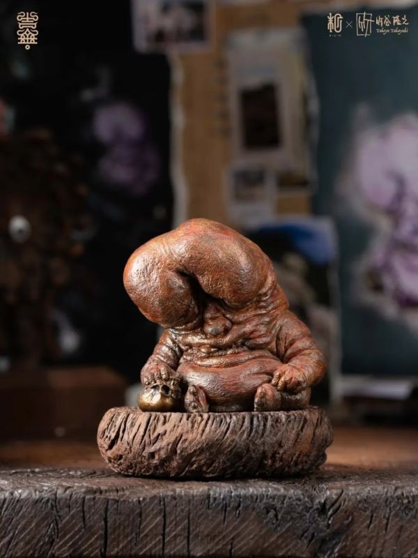 【預購】末那末匠 + 竹谷隆之 肉瘤怪 諸行無常印 鑄銅擺件 (雙版本) 末那末匠 + 竹谷隆之 肉瘤怪 諸行無常印 鑄銅擺件 (雙版本)