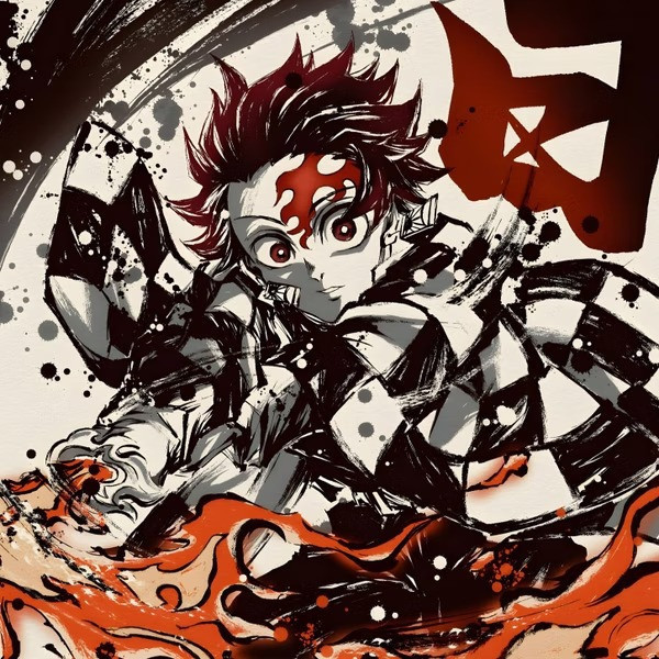 【預購】H2《灶門炭治郎》鬼滅之刃鬼殺隊火之神神樂動漫二次元裝飾畫 H2《灶門炭治郎》鬼滅之刃鬼殺隊火之神神樂動漫二次元裝飾畫