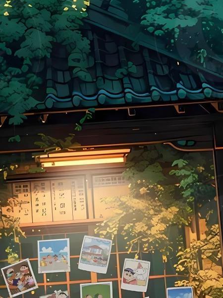 【預購】星空《門庭春日部》裝飾畫 蠟筆小新 星空《門庭春日部》裝飾畫 蠟筆小新
