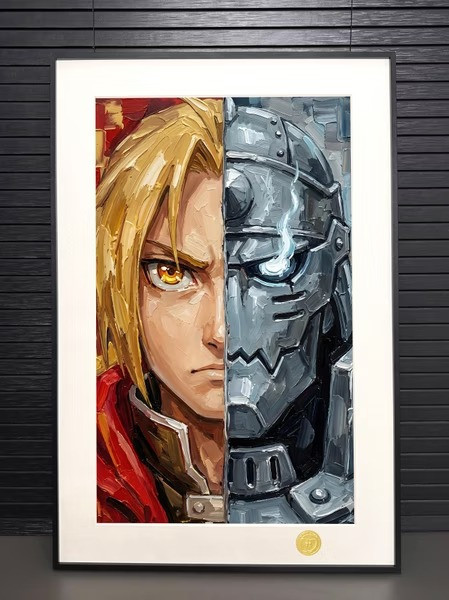 【預購】H2《愛德華阿爾馮斯》裝飾畫 鋼之鍊金術師 H2《愛德華阿爾馮斯》裝飾畫 鋼之鍊金術師