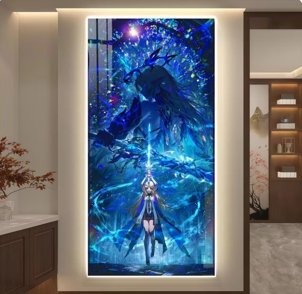 【預購】阿喵畫社《卡提希婭覺醒》燈帶畫 鳴潮 阿喵畫社《卡提希婭覺醒》燈帶畫 鳴潮