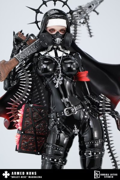 【預購】黑蓮 1/4 槍彈魔女 瑪格妲 武裝修女系列第一彈 黑蓮 1/4 槍彈魔女 瑪格妲 武裝修女系列第一彈