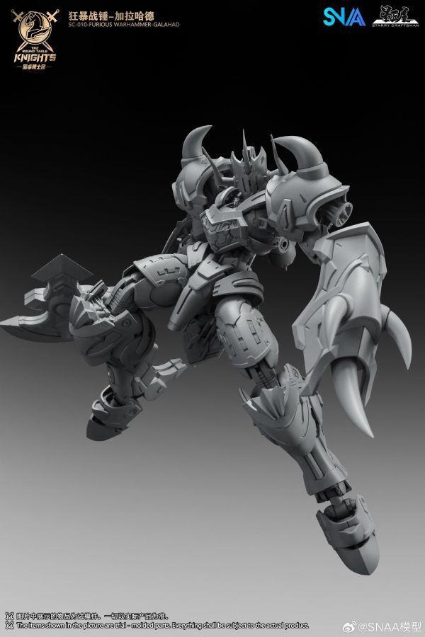 【2026/06月預購】SNAA 1/144 SC-010 圓桌騎士團 狂暴戰錘 加拉哈德 組裝模型 SNAA 1/144 SC-010 圓桌騎士團 狂暴戰錘 加拉哈德 組裝模型
