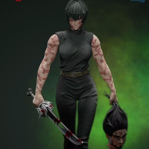 【預購】DAMDAM 1/4 & 1/6 二代天與暴君 禪院真希 咒術迴戰 DAMDAM 1/4 & 1/6 二代天與暴君 禪院真希 咒術迴戰