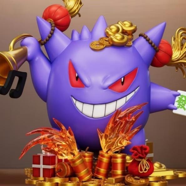 【預購】VS模玩 招財新年款耿鬼 寶可夢神奇寶貝 VS模玩 招財新年款耿鬼 寶可夢神奇寶貝