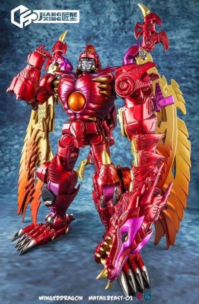 【2026/10月預購】匠型JX-MB-01 赤鱗應龍 紅龍 密卡登 野獸戰爭 火龍王  MataiBeast-01 匠型JX-MB-01 赤鱗應龍 紅龍 密卡登 野獸戰爭 火龍王  MataiBeast-01