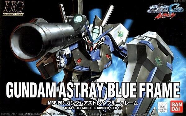 【現貨】BANDAI SEED#13 HG 1/144 MBF-P03 異端鋼彈藍色機 BANDAI SEED#13 HG 1/144 MBF-P03 異端鋼彈藍色機