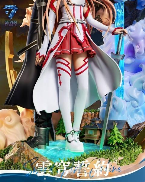 【預購】Seven 1/6 雲穹誓約 桐人 & 亞絲娜 刀劍神域 Seven 1/6 雲穹誓約 桐人 & 亞絲娜 刀劍神域