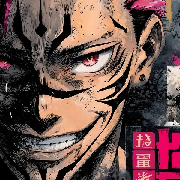【預購】H2《海報宿儺》裝飾畫 H2《海報宿儺》裝飾畫