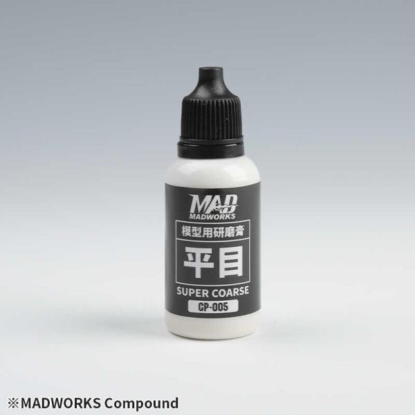 【現貨】MADWORKS CP-005 模型用平目研磨膏 20ml MADWORKS CP-005 模型用平目研磨膏 20ml