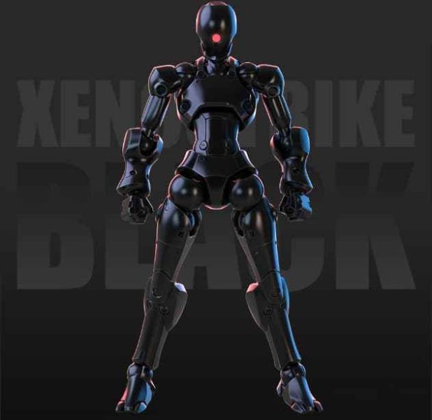 【2025/11月預購】  1/18 組裝 強攻異人 金屬黑色 1/18 組裝 強攻異人 金屬黑色