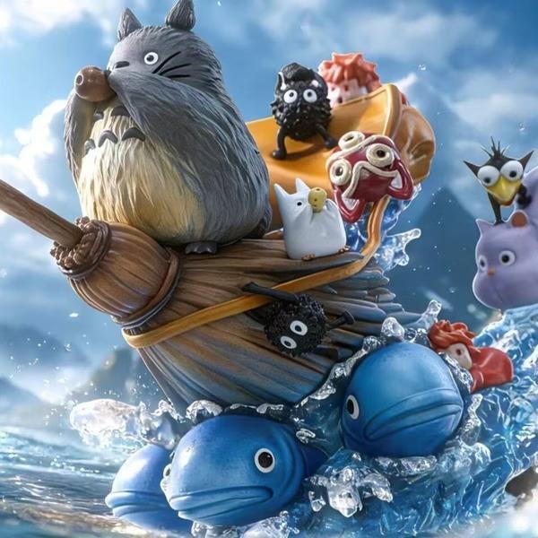 【預購】物語 魔法掃把 宮崎駿萌物飛行記 宮崎駿桌面系列第九彈 物語 魔法掃把 宮崎駿萌物飛行記 宮崎駿桌面系列第九彈