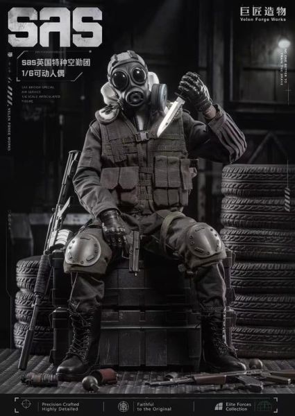 【2026/12月預購】巨匠造物 Velen Forge Work SAS英國特種空勤 1/6 可動人偶 巨匠造物 Velen Forge Work SAS英國特種空勤 1/6 可動人偶