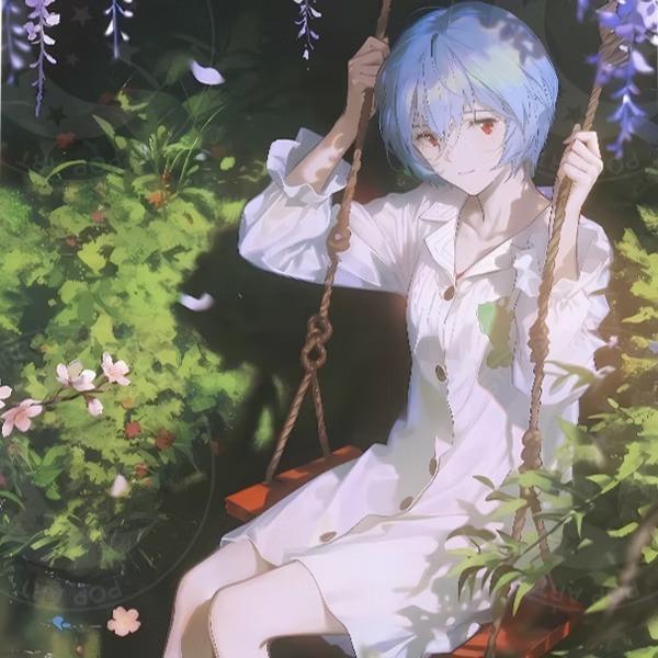 【預購】星空《午後綾波零》裝飾畫 EVA新世紀福音戰士 星空《午後綾波零》裝飾畫 EVA新世紀福音戰士