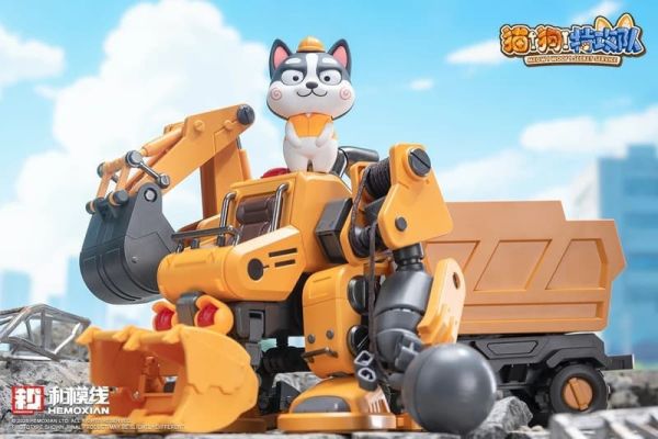 【2026/01月預購】組裝 貓狗特攻隊 第一彈 哈二奇 HUSKY 組裝 貓狗特攻隊 第一彈 哈二奇 HUSKY