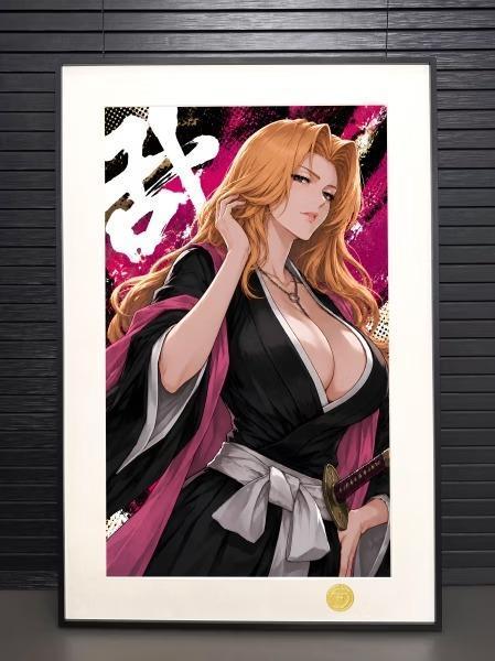 【預購】H2《松本亂菊》裝飾畫 BLEACH死神 H2《松本亂菊》裝飾畫 BLEACH死神