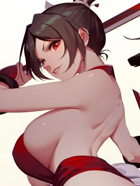 【預購】星空《不知火舞》裝飾畫 拳皇 星空《不知火舞》裝飾畫 拳皇