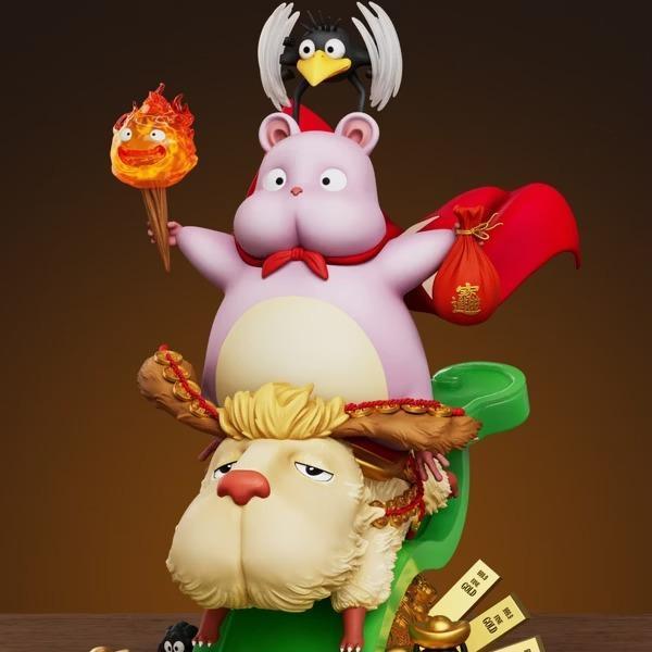 【預購】發工作室 招財坊寶寶茵茵狗聯動 宮崎駿吉卜力 發工作室 招財坊寶寶茵茵狗聯動 宮崎駿吉卜力