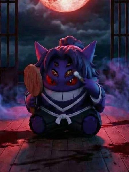 【預購】Lucky 百變之耿鬼・黑死牟 寶可夢神奇寶貝+鬼滅之刃 Lucky 百變之耿鬼・黑死牟 寶可夢神奇寶貝+鬼滅之刃