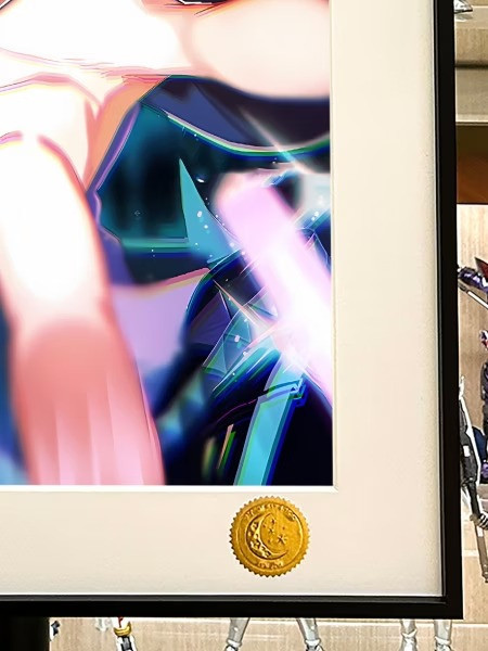 【預購】星空《麥克風初音》裝飾畫 初音未來 星空《麥克風初音》裝飾畫 初音未來