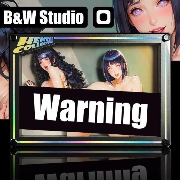 【預購】黑白畫映B&W《夕日紅與日向雛田》火影忍者Ben's Delusion Ben 的妄想世界系列 黑白畫映B&W《夕日紅與日向雛田》火影忍者Ben's Delusion Ben 的妄想世界系列