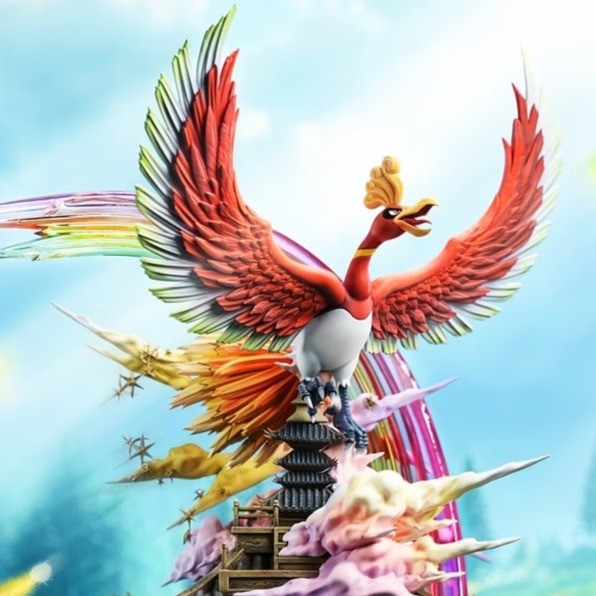 【預購】Cyber​​a 希望的象徵 鳳王 彩虹的痕跡 寶可夢神奇寶貝神獸系列 Cyber​​a 希望的象徵 鳳王 彩虹的痕跡 寶可夢神奇寶貝神獸系列