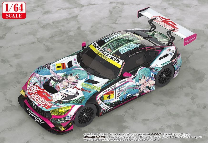 【2027/04月預購】1/64 Good Smile 初音未來 AMG 2019 SUPER GT Ver. 1/64 Good Smile 初音未來 AMG 2019 SUPER GT Ver.
