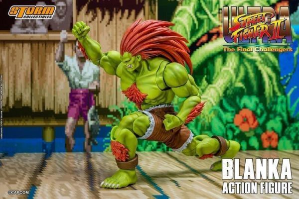 【現貨】1/12 可動 終極快打旋風2 布蘭卡 Blanka 1/12 可動 終極快打旋風2 布蘭卡 Blanka