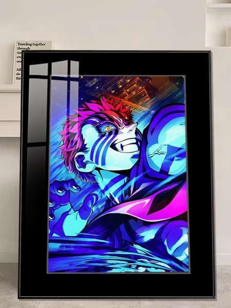 【預購】橘子《猗窩座側身像》 裝飾畫 鬼滅之刃 橘子《猗窩座側身像》 裝飾畫 鬼滅之刃