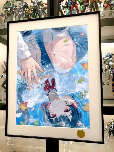 【預購】星空《鯊魚妹倒影》裝飾畫 絕區零 星空《鯊魚妹倒影》裝飾畫 絕區零