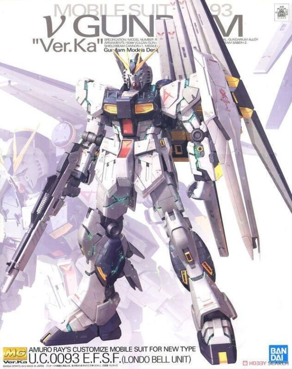 【現貨】BANDAI MG 1/100 RX-93 U鋼彈 Ver.Ka 牛鋼 BANDAI MG 1/100 RX-93 U鋼彈 Ver.Ka 牛鋼
