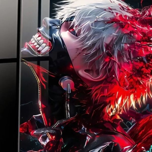 【預購】橘子《 白髮惡魔 赫子金木研》東京喰種 裝飾畫 橘子《 白髮惡魔 赫子金木研》東京喰種 裝飾畫