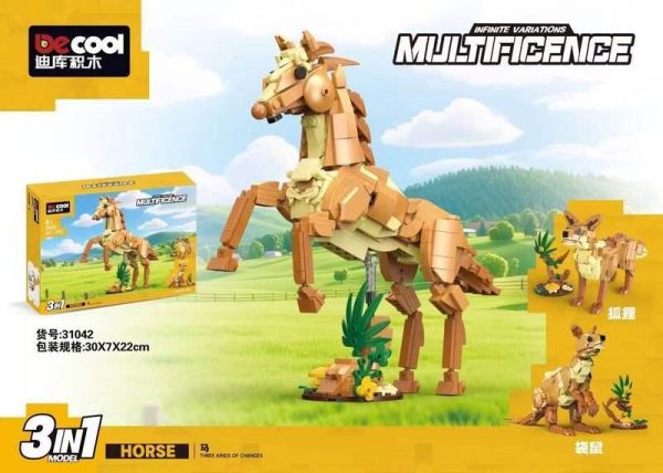 【2026/05月預購】迪庫積木 多變系列 3合1 造型積木 迪庫積木 多變系列 3合1 造型積木