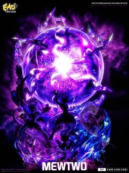 【預購】EMO 超夢 寶可夢神奇寶貝畢業進化雕像002 EMO 超夢 寶可夢神奇寶貝畢業進化雕像002