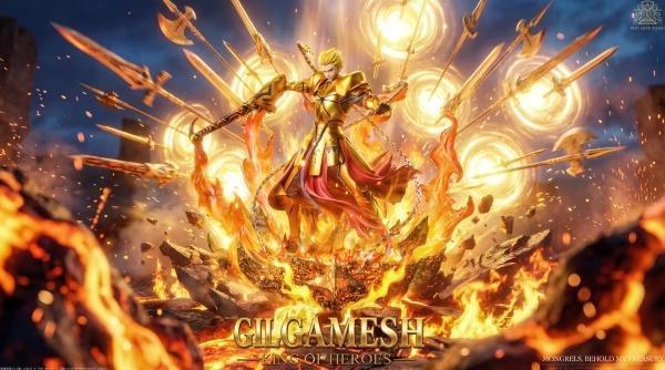 【預購】聖盃HG 1/6 Archer 吉爾伽美什 金閃閃 Fate 聖盃HG 1/6 Archer 吉爾伽美什 金閃閃 Fate