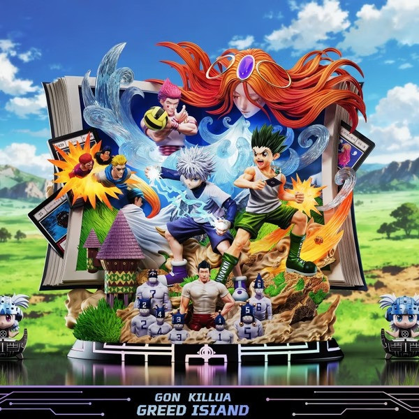 【預購】赤蠍Scorpion 小傑 & 奇犽 貪婪之島篇 收藏級場景雕像 全職獵人Hunter x Hunter 赤蠍Scorpion 小傑 & 奇犽 貪婪之島篇 收藏級場景雕像 全職獵人Hunter x Hunter