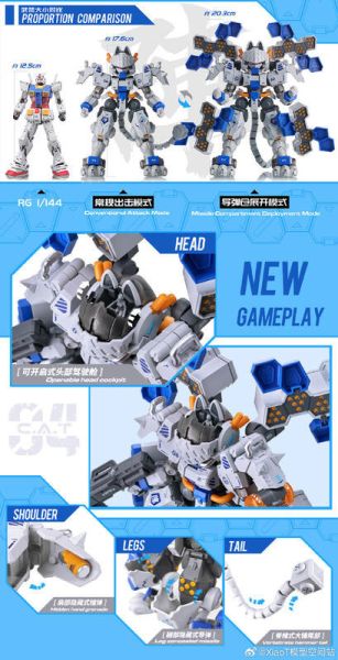 【現貨】鐵嘯 IRON ROAR 1/60 C.A.T-04 陣 重裝型機甲 喵匠特別聯名火神炮款 鐵嘯 IRON ROAR 1/60 C.A.T-04 陣 重裝型機甲 喵匠特別聯名火神炮款