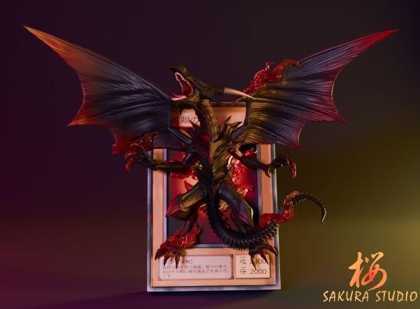 【預購】SAKURA櫻 真紅眼黑炎龍 遊戲王畫框系列第9彈 SAKURA櫻 真紅眼黑炎龍 遊戲王畫框系列第9彈