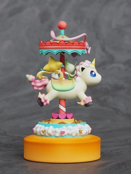 【預購】Sun太陽 三幻獸 寶可夢神奇寶貝遊樂園系列旋轉木馬第七彈 Sun太陽 三幻獸 寶可夢神奇寶貝遊樂園系列旋轉木馬第七彈
