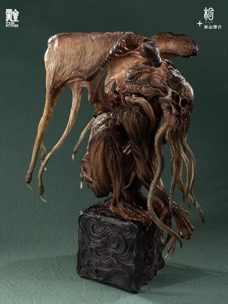 【預購】末那末匠 + 米山啓介 Cthulhu 克蘇魯 V2黑金塗裝版 末那末匠 + 米山啓介 Cthulhu 克蘇魯 V2黑金塗裝版