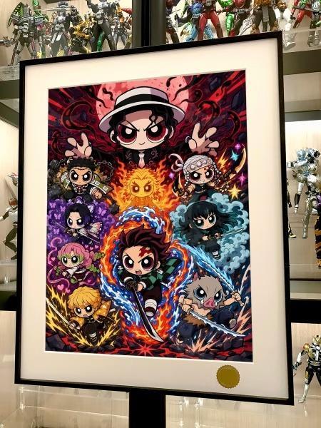 【預購】星空《大眼鬼滅》裝飾畫 鬼滅之刃 星空《大眼鬼滅》裝飾畫 鬼滅之刃