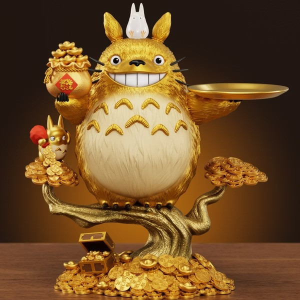 【預購】發工作室 招財龍貓 宮崎駿吉卜力龍貓 發工作室 招財龍貓 宮崎駿吉卜力龍貓