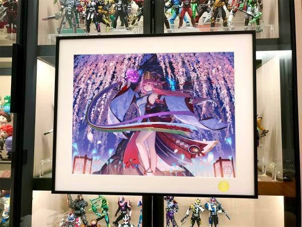 【預購】星空《八重神子》祈福神子裝飾畫 原神 星空《八重神子》祈福神子裝飾畫 原神