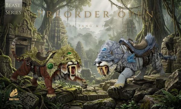 【2026/12月預購】狂怒工作室 1/12 盔甲虎 燼牙 霜爪 可動  兩版本 狂怒工作室 1/12 盔甲虎 燼牙 霜爪 可動  兩版本