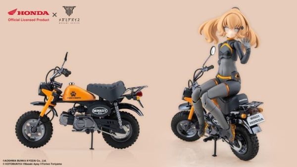 【2027/01月預購】Megami Device 女神裝置 PUNIMOFU 賽車兔兔 with 本田猴 Z50J-1 組裝模型 Megami Device 女神裝置 PUNI☆MOFU 賽車兔兔 with 本田猴 Z50J-1 組裝模型