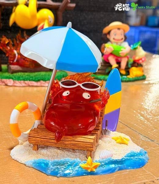 【預購】Lucky + 龍喵 沙灘卡西法 宮崎駿吉卜力霍爾的移動城堡 Lucky + 龍喵 沙灘卡西法 宮崎駿吉卜力霍爾的移動城堡