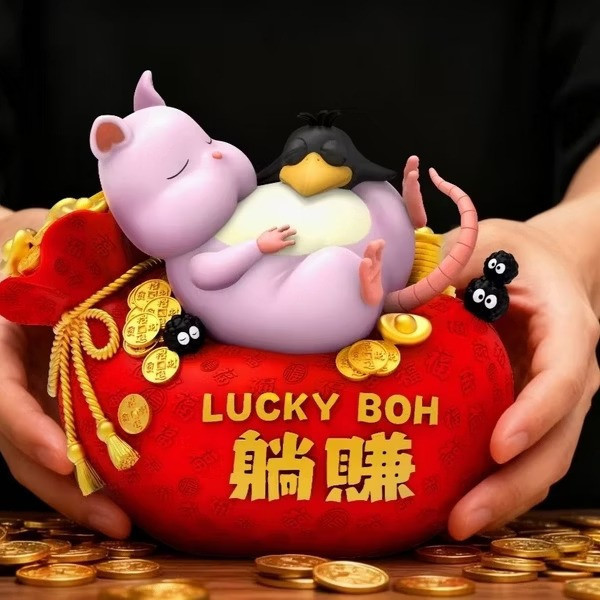 【預購】Hit Face砸臉 躺賺坊寶寶 宮崎駿神隱少女 Hit Face砸臉 躺賺坊寶寶 宮崎駿神隱少女