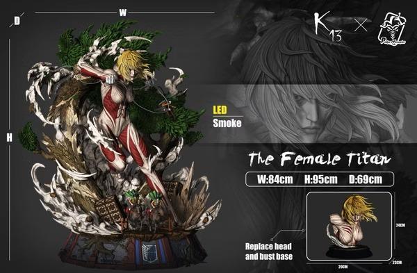 【預購】K13 + 鬼牌 鎧之巨人 進擊的巨人九大巨人共鳴 K13 + 鬼牌 鎧之巨人 進擊的巨人九大巨人共鳴