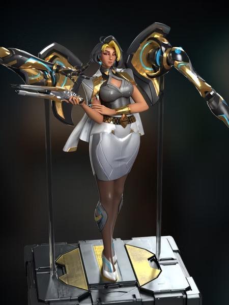 【預購】1680工作室 1/4 金馭 多米娜 守望先鋒 鬥陣特攻 1680工作室 1/4 金馭 多米娜 守望先鋒 鬥陣特攻